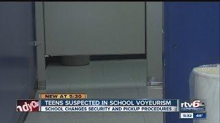 Teens suspected in school voyeurism case