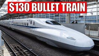 FIRST CLASS on Japan’s Bullet Train Osaka to Tokyo at 177MPH