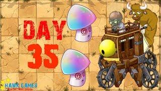 Plants vs Zombies 2 - Wild West - Day 35 BOSS Zombot War Wagon 2.0 No Premium