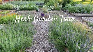 Herb Garden Tour July 2021