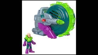 DC Super Friends Imaginext Lex Luthor and Spinning Saw Vehicle Set