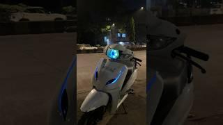 Honda Activa Projector Headlight Modification #headlight #modified #activa7g