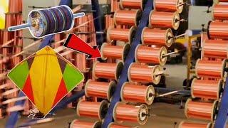 How Kites Are Made In Factory  Kite Production  Kite Manufacturing  Kite Making Industry