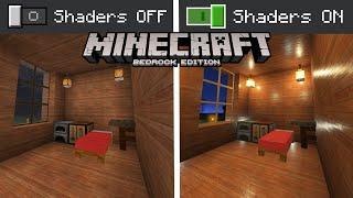 Its Official SHADERS Are Coming To Minecraft Bedrock FULL TUTORIAL HOW TO USE SHADERS RIGHT NOW