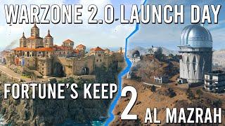 Warzone 2 0 Launch Day  - Final Fortunes Keep and First Al Mazrah Games