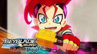 BEYBLADE BURST QUADSTRIKE  Ep.10 Düstere Hingabe Mächtiges Schwert