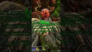 Deinosuchus vs ALPHA BOSS  #deinosuchus #arksurvivalascended #bossfight #arksurvival #ark #shorts