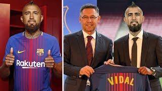 Arturo Vidal Welcome To Barcelona official Confirmed & Rumours Summer Transfers 2018
