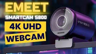 EMEET SmartCam S800 4K Webcam Review The Ultimate Streaming Upgrade