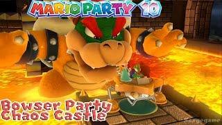 Mario Party 10 - Bowser Party - Chaos Castle - Gamepad Capture Gameplay  HD 