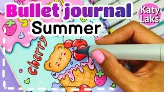 Bullet Journal Summer Theme Bullet Journal Kawaii