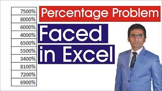 Percentage Problem in Excel and Its Solution  MRB Tech Solutions