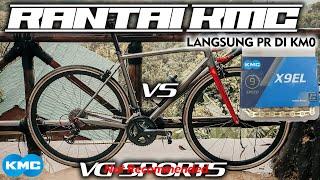 Rantai KMC X9EL Half Hollow dan Perbandingan Dengan VG sports