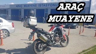 Motosiklet Muayenesi - Honda Africa Twin Araç Muayenesi