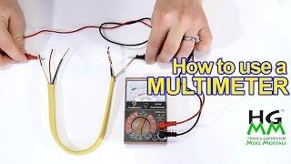 How to use a multimeter or voltmeter Basics you need to know.