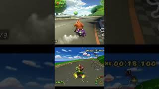 Mario Kart Then Vs Now - Yoshi Circuit