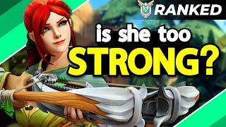 Is Cassie TOO GOOD Now? Paladins Ranked Gameplay