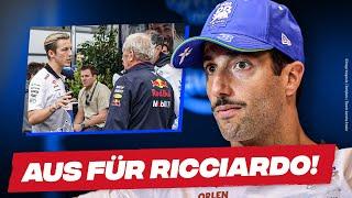 Ricciardo-Aus  Newey nicht zu Ferrari  Rookie fährt 2025 f. Haas  Polizei mit Ermittlungsergebnis