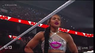 WWE Carmella vs Bianca Belair raw womens championship  Raw July 11 2022