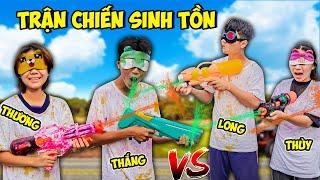 Hằng Hóng Hớt  Trận Chiến Sinh Tồn Ngoài Đời Thực - survival battle in real life