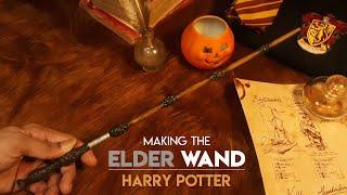 Making The Elder Wand With Air Dry Clay #Shorts