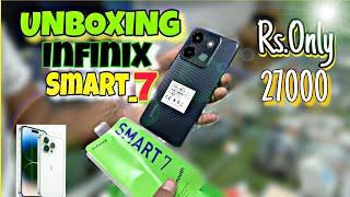 Infinix Smart 7 Unboxing Pakistan 7gb ram .128 gb rom Ms Technical