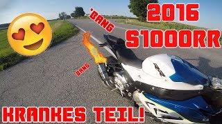 S1000RR 2016 Testfahrt KRANKE FEHLZÜNDUNGEN  0-100 Kmh Wieso man sich dieses Bike kaufen sollte 