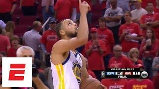 Best moments from Warriors defeating Rockets in Game 7 of 2018 Western Conference finals  ESPN