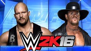 WWE 2K16 - Stone Cold VS Undertaker