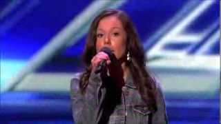 The X Factor 2013 USA - Brandie Love audition Up to the Mountain