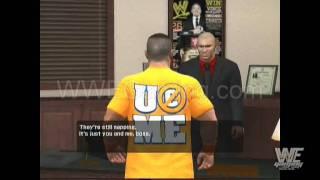 WWE SVR2011 John Cena RTWM Week 12 I QUIT MATCH