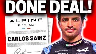 Sainz INSANE NEW DEAL With Alpine Changes EVERYTHING