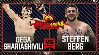 BATTLE ARENA 75 GEGA SHARIASHIVILI vs STEFFEN BERG  INTERNATIONAL #MMA #FULLFIGHT