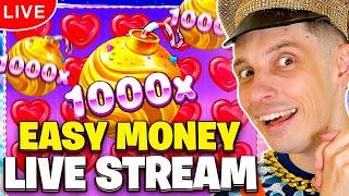 EASY MONEY Live Casino Stream with mrBigSpin