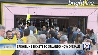 Brightline starts to sell tickets to Orlando
