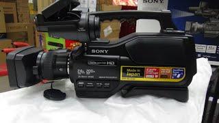 Panasonic HXR-MC2500 Professional Video Camera.Unboxing