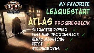 Borrowed POWER Atlas PASSIVE Progression Strat is AMAZING for League-start  PoE 3.25