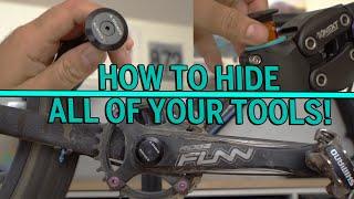 How to hide all your tools inside your Bike