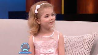 6-Year-Old Melts Hearts w Her Song & Big Dreams🩷 II Steve Harvey