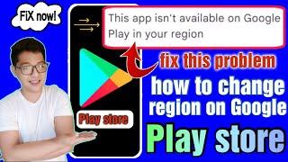 This app isnt available on Google Play in your region  hindi maka download ng app sa play store