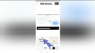 Cara Mengubah Thumbnail youtube lewat aplikasi youtube studio