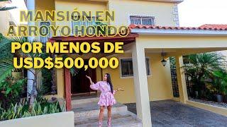  MANSIÓN EN ARROYO HONDO ¡POR MENOS DE USD$500000   Santo Domingo