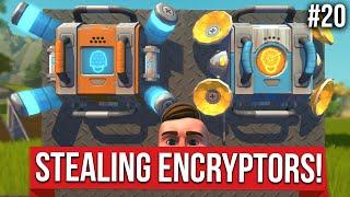 HOW TO STEAL ENCRYPTORS FROM THE WAREHOUSE - SCRAP MECHANICS SURVIVAL #20