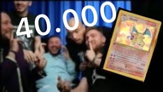Mois zieht 40.000€ Glurak KarteGanzer Clip