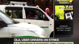 India Ola Uber drivers on strike today