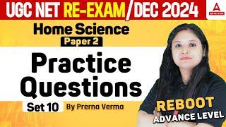 UGC NET Home Science Classes 2024  Practice Question Set 10 By Prerna Maam