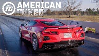 WORLDS FASTEST C8 CORVETTE 1350hp+ Twin-Turbo Drag Car  Top Gear American Tuned ft. Rob Dahm