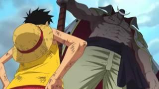 One Piece - Ruffy rivalisiert mit Whitebeard Ger Sub