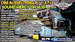 OBB BUSSID V3.7.1 SOUND MERCY OH 1626 ETS2  HD GRAFIK FULL ROMBAK  BUS SIMULATOR INDONESIA