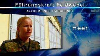 Porträt Feldwebel bei der Bundeswehr